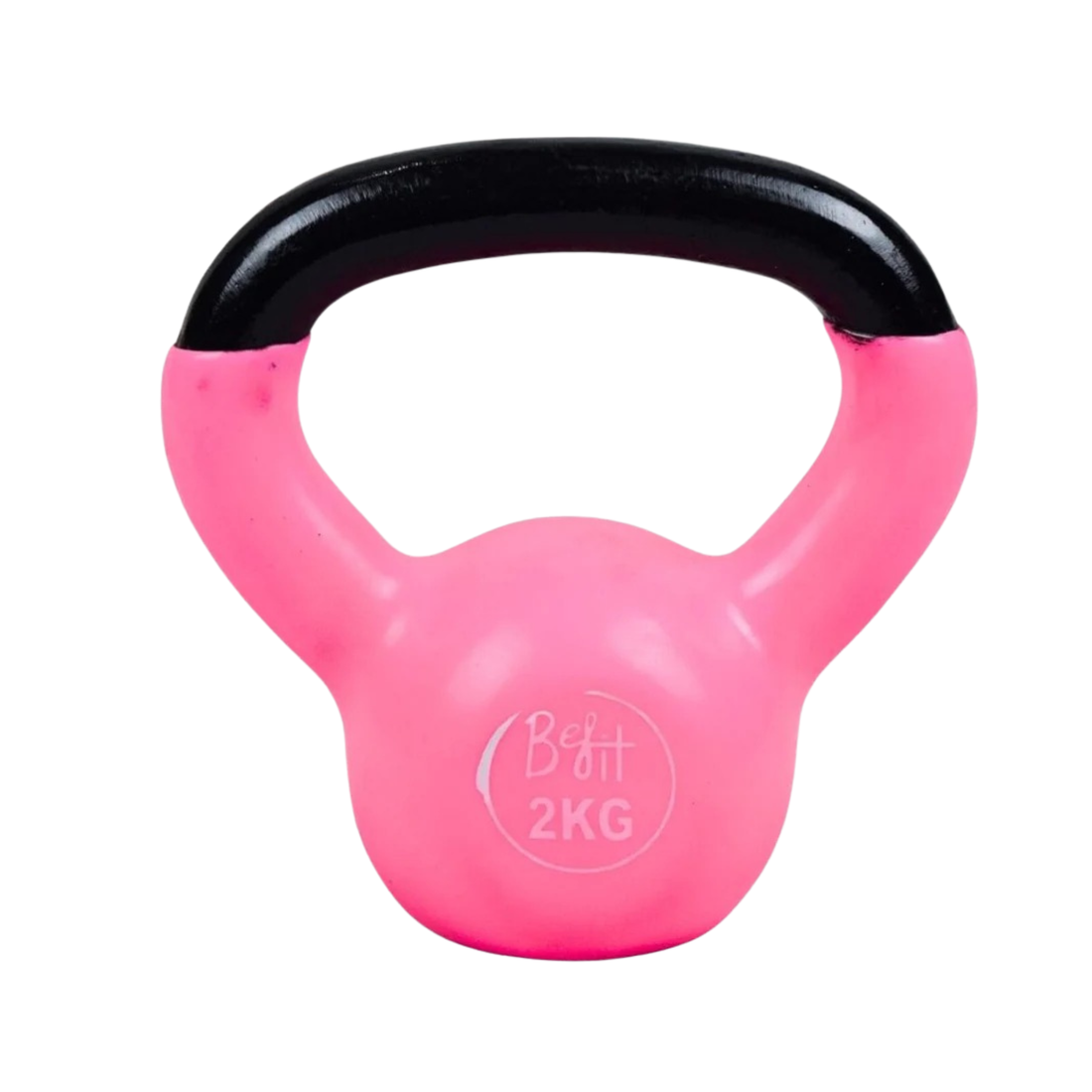 Vinyl Coated Kettlebell (2KG to 20KG) – Single Piece Weight for Strength Training, CrossFit, and Home Gym Fitness Workouts