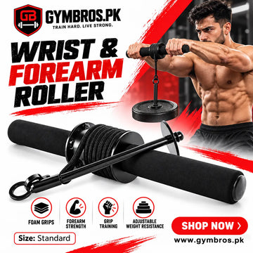 Wrist & Forearm Roller with Foam Grips