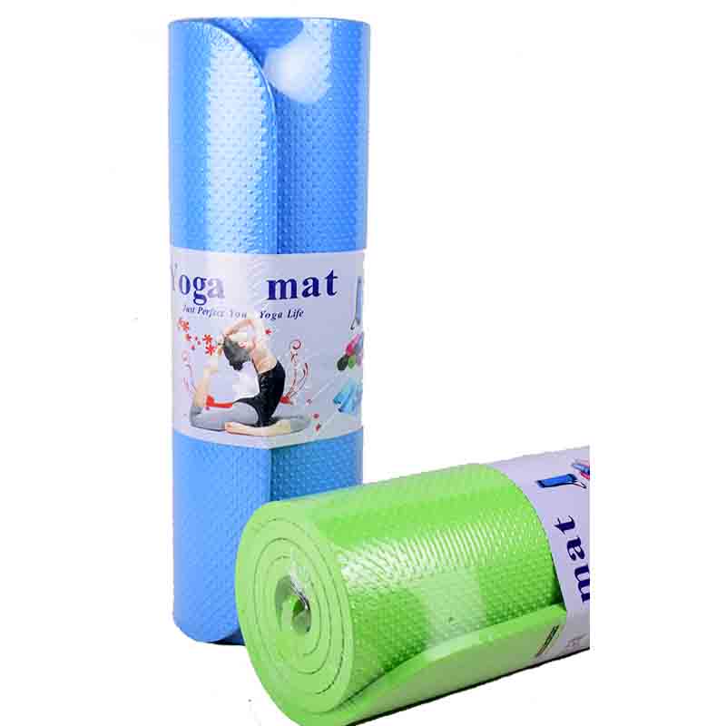 Non-Slip Yoga Mat – 8mm, 10mm & 15mm | Premium PVC Exercise Mat