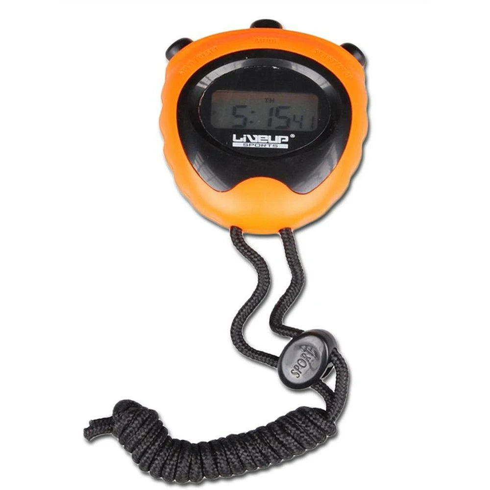 Liveup Sports Digital Stopwatch | Professional Handheld Timer for Gym, Running & Coaching | LS3193