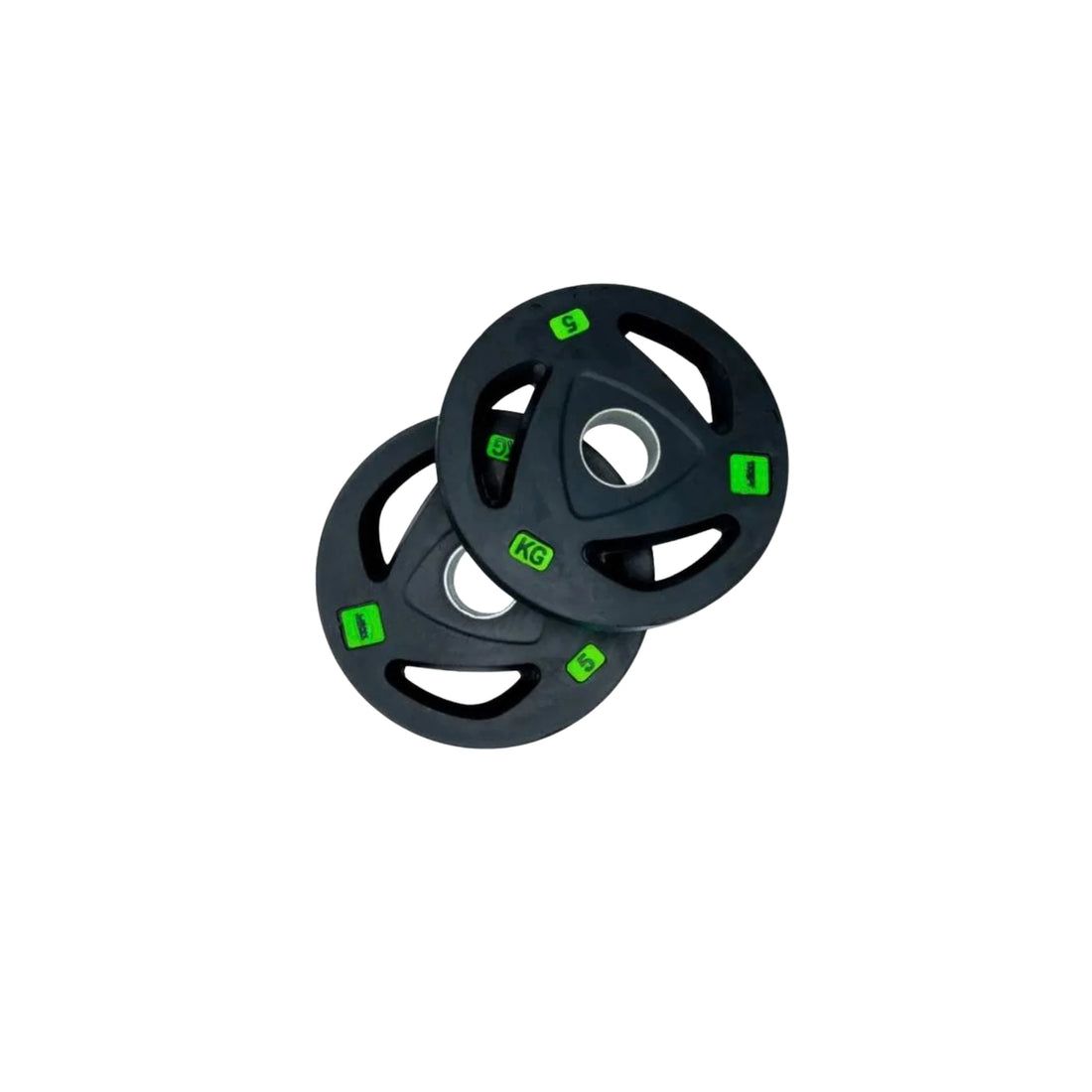 Rubber Weight Plates 85KG Pack with 6FT Olympic Barbell Rod – 2 Inch Plates by Tango Sports