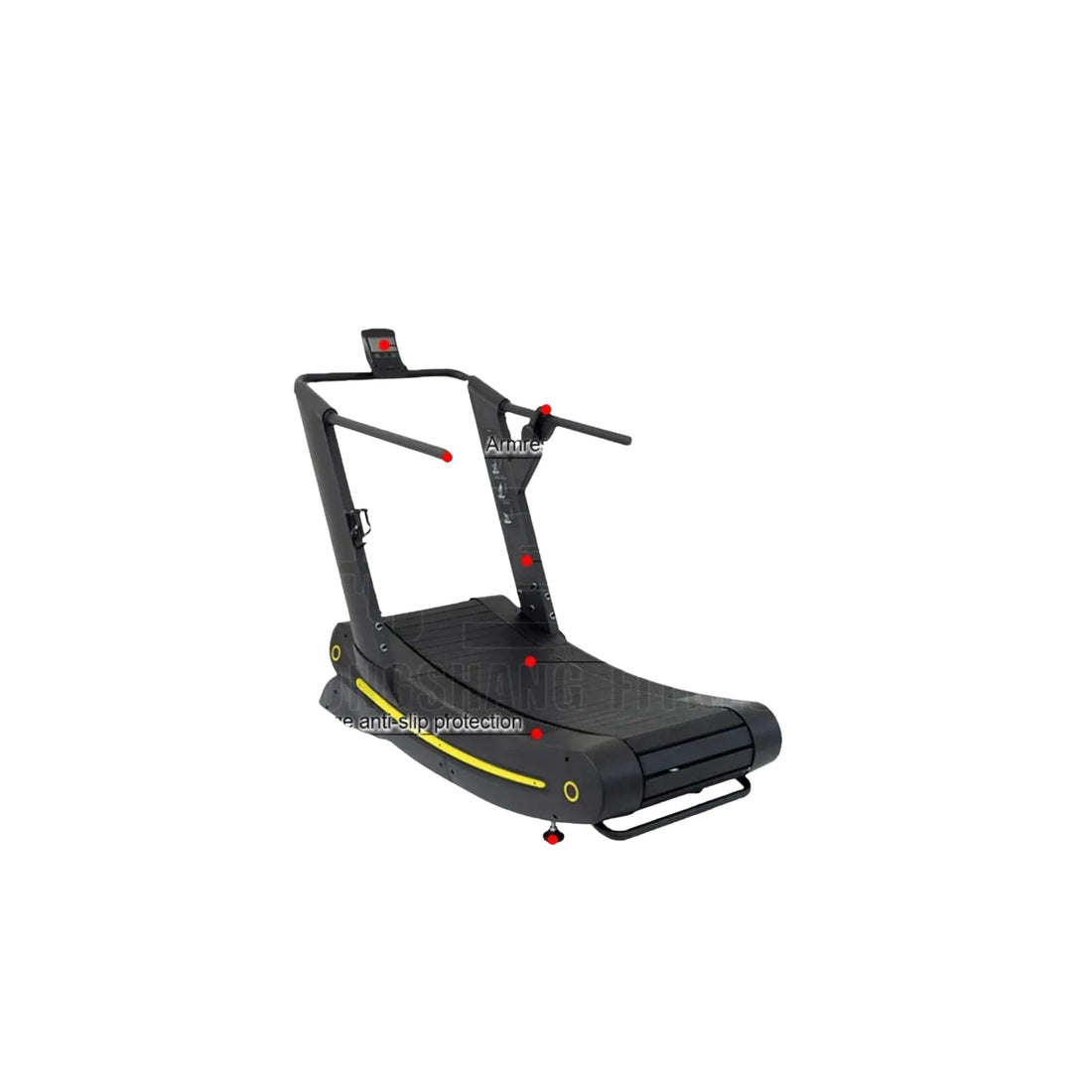 Air Runner M8755 Commercial Curved Manual Treadmill – Self-Powered Life Gear Running Machine