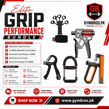 Elite Grip Performance Bundle – Adjustable Hand Grippers, Wrist Exerciser & Finger Gripster  Trainer for Hand, Wrist & Forearm Training