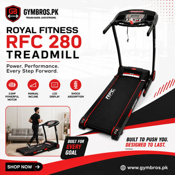 Royal Fitness Canada RFC 280 Treadmill – 2.0HP Motorized Running Machine
