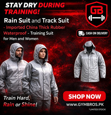 Rain suit and track suit – Imported China Thick Rubber waterproof -  Training Suit for men and women