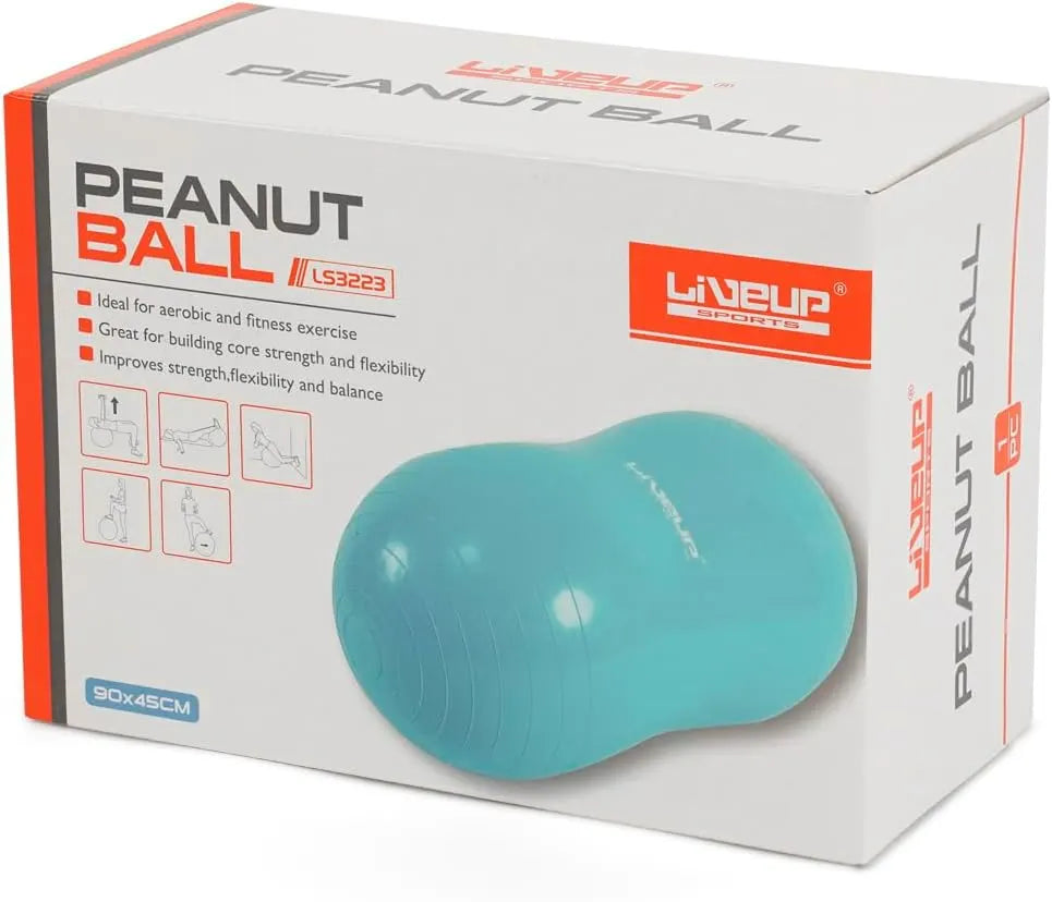 Peanut Ball LiveUp LS3223A - for Aerobic Exercises