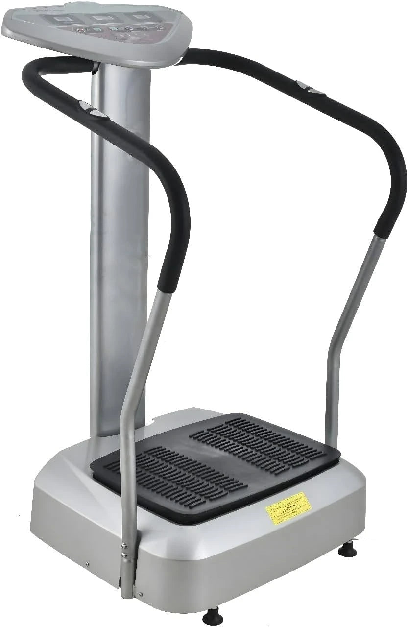 Crazy Fit Massage Vibration Platform Machine – 1500W Whole Body Vibration Trainer with 200KG Capacity