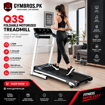 Oxygen Q3S Foldable Incline Treadmill