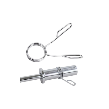 Barbell Spring Collars 2 Inch (1 Pair) – 50mm Barbell Locks for Olympic Barbell and Dumbbell Rods