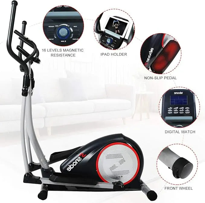 Magnetic Elliptical Cross Trainer |SNODE E20i  16 Resistance Levels