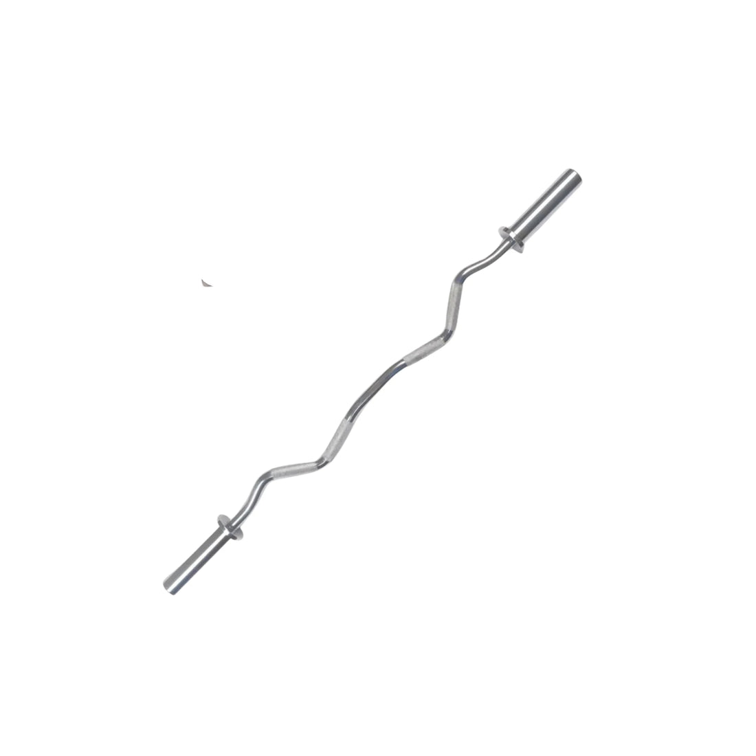 2 Inch Diameter EZ Curl Barbell Rod | Heavy-Duty 2-Inch EZ Curl Barbell Rod with Knurled Grip, Approximate Bar Weight: 4–6KG, Chrome Steel Zigzag Weight Lifting Bar – Supports Up to 100KG