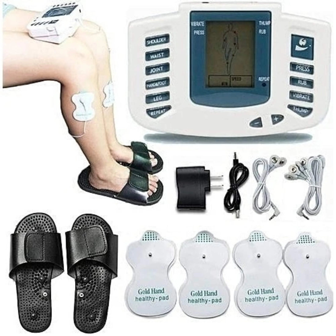 Blueidea BLD-321 Electronic Pulse Massager – Portable TENS Therapy Machine for Pain Relief & Relaxation