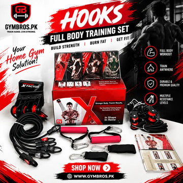 X-Factor Door Gym Resistance Tubes HM-578 | Home Gym Body Workout Resistance Band Kit for Strength Training, Fitness & Bodybuilding