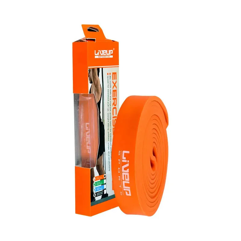 Liveup Resistance Loop Band | 21mm Latex Power Band for Pull-Up Assistance & Strength | LS3650