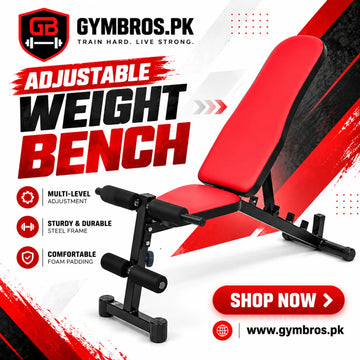 Weight Bench with Adjustable Multi-Level Incline & Decline
