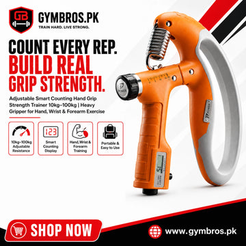 Adjustable Smart Counting Hand Grip Strength Trainer 10kg–100kg | Heavy Gripper for Hand, Wrist & Forearm Exercise