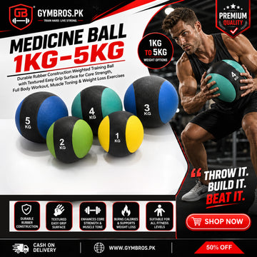 Medicine Ball 1KG–5KG – Strength Training, Core & Fitness Workout Ball for Home and Gym