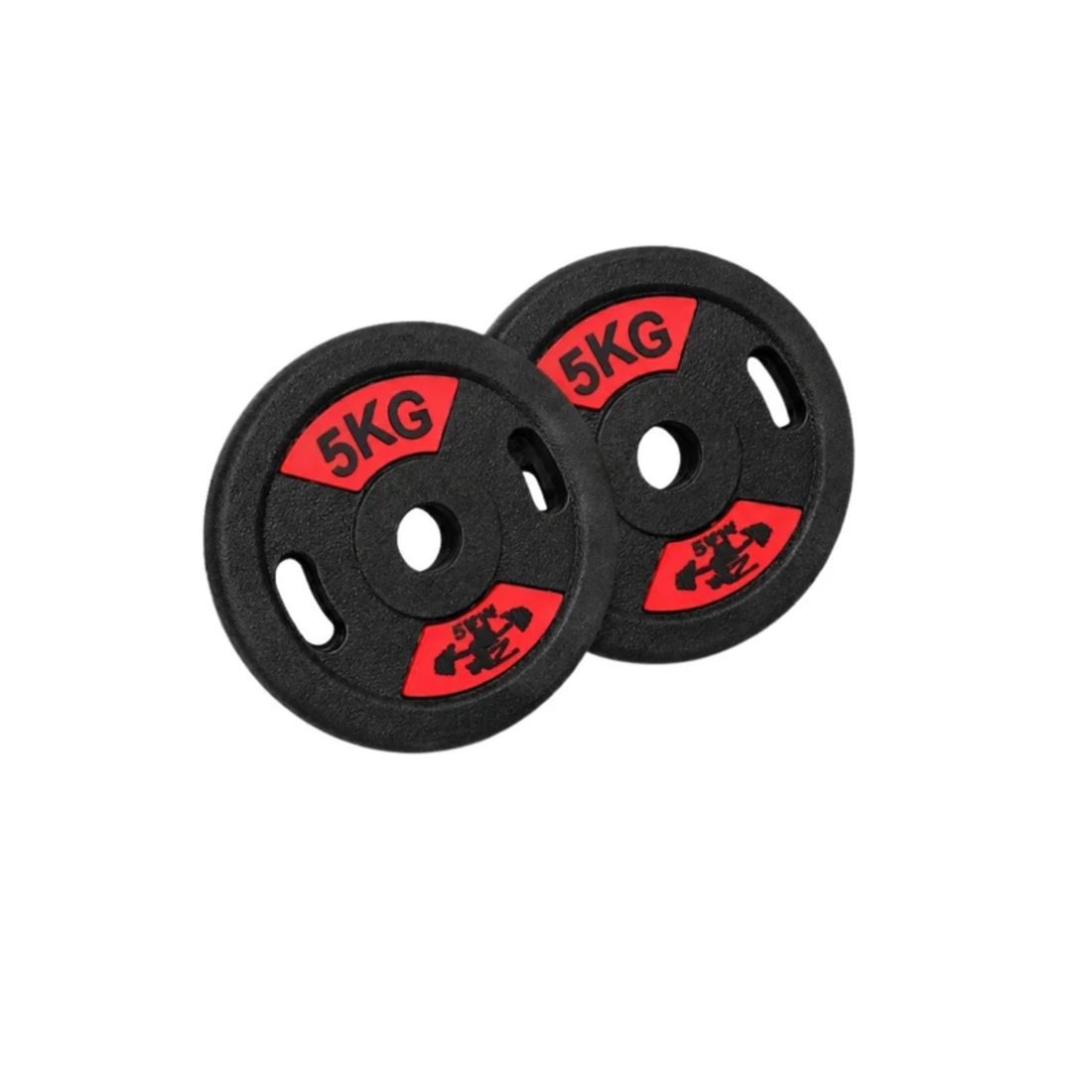 ZEEMAX Rubber Weight Plates 2kg–10kg Pair 1 inch hole| Premium Standard Gym Weight Plates