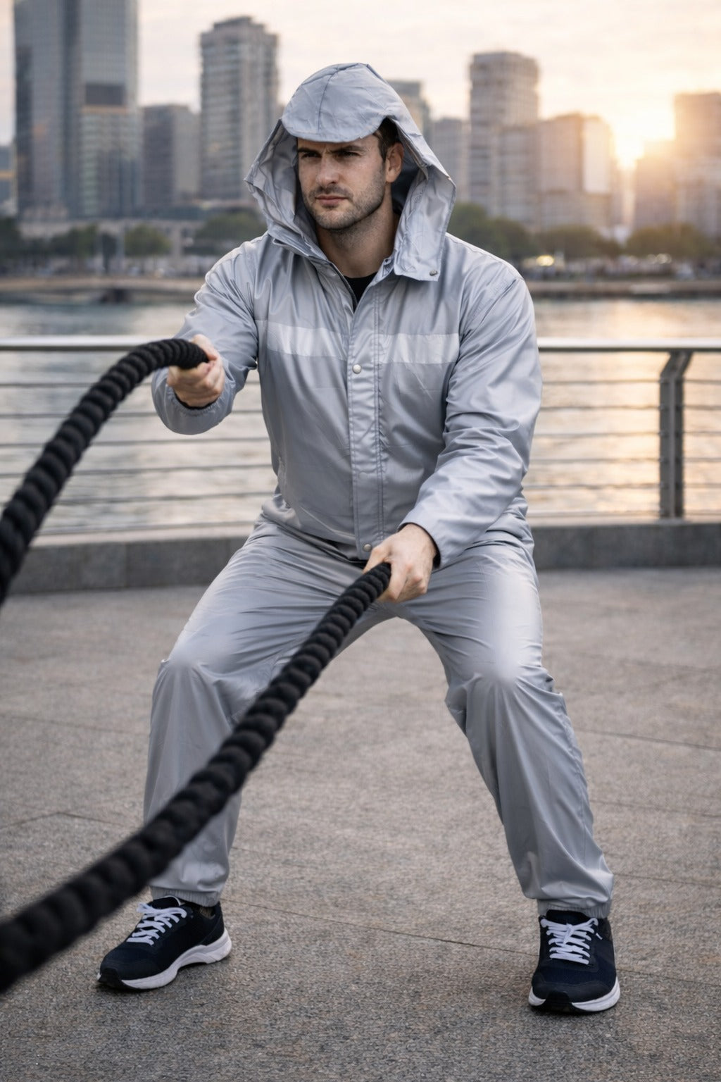 Rain suit and track suit – Imported China Thick Rubber waterproof -  Training Suit for men and women