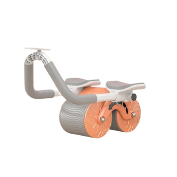 Abdominal Wheel Roller with Elbow Support – Automatic Rebound Ab Roller for Core & Abs Workout, Home Gym Fitness Equipment