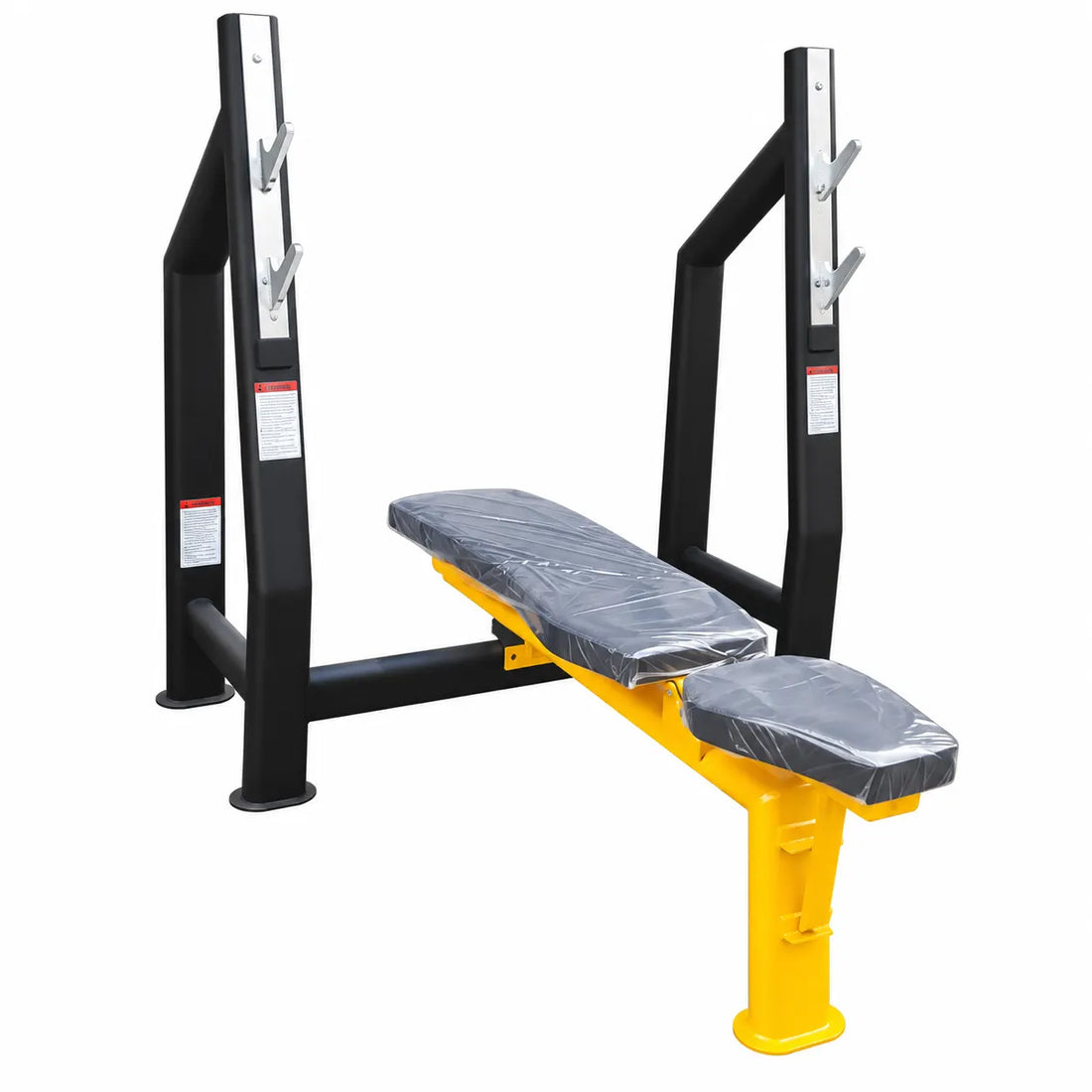 Heavy-Duty Bench Press Bench with Barbell Rack