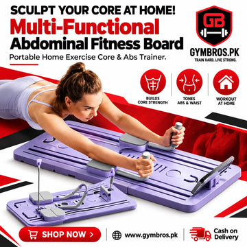 Multi-Functional Abdominal Fitness Board | Portable Home Exercise Core & Abs Trainer