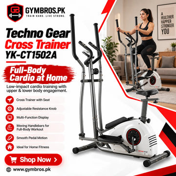 Elliptical Techno Gear Cross Trainer YK-CT1502A with Seat