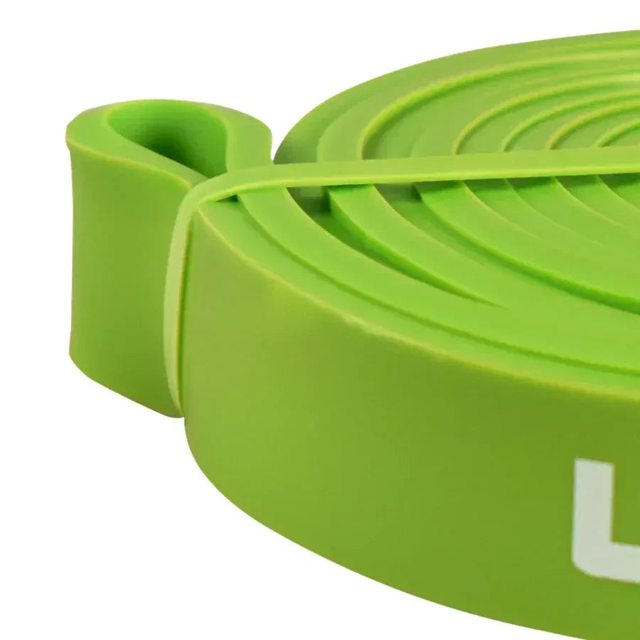 Livepro Super Band Latex Loop Resistance Band 25-65lbs Green 22mm LP8410 | Pull Up Assist, Strength Training & Mobility Band