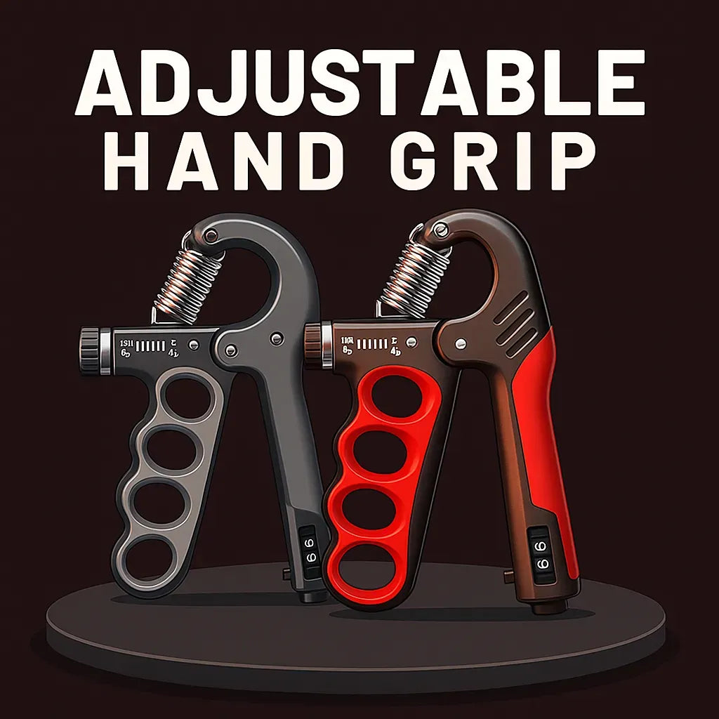 Adjustable Hand Gripper 5–100KG – Forearm & Grip Strength Trainer for Hand, Wrist & Finger Exercise