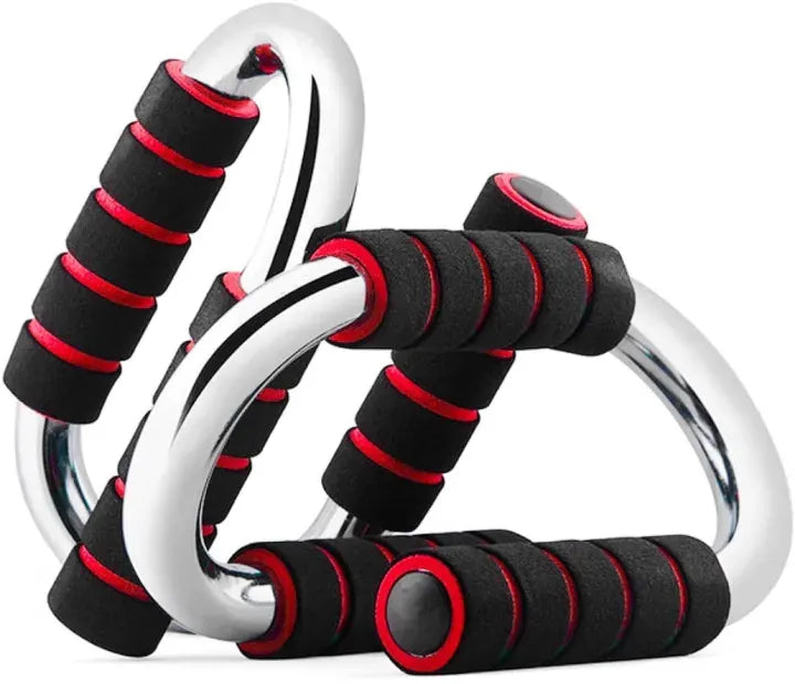 Push Up Bars – Non-Slip Pushup Handle Stands with Comfortable Foam Grip