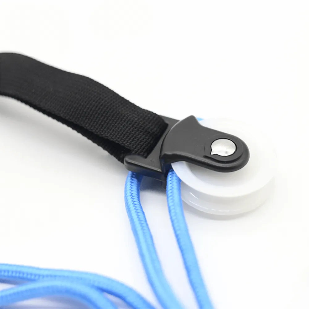 Nylon Rope Shoulder Pulley – Over the Door Physical Therapy System for Shoulder Exercise & Recovery
