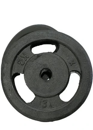 Rubber Coated Weight Plates 1 Inch Hole (1–10 KG) – Durable Gym Plates for Home Strength Training