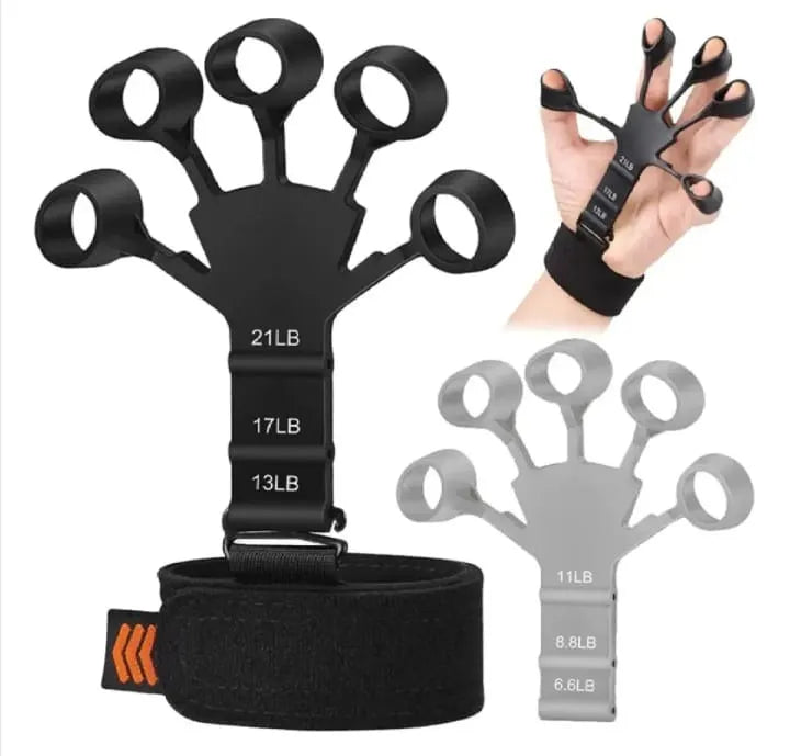 Finger Gripper Pair – Hand Grip Strengthener & Finger Exerciser for Home Gym Training