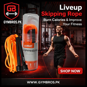 Speed Skipping Rope LS3115 ( Pack of 2 ) | Adjustable PVC Jump Rope approximate 300cm Length & 5mm Thickness with Non-Slip Handles for Cardio, Fitness & Weight Loss