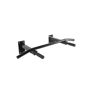 Wall Mounted Pull Up Bar & Dip Station – Indoor Chin Up Bar with Non-Slip Handles